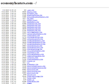 Tablet Screenshot of economyheaters.com